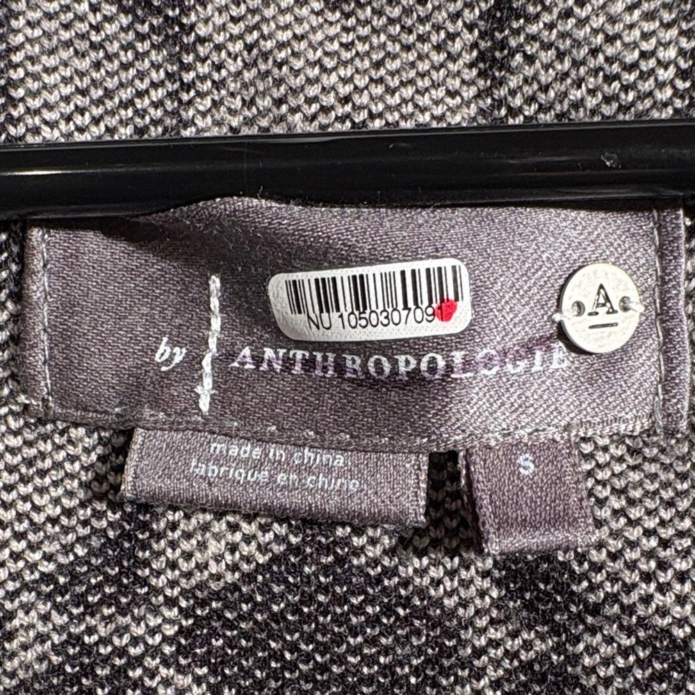Anthropologie Black and Gray Knit Top - Picture 2 of 8